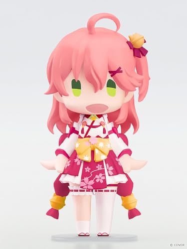 グッドスマイルカンパニー[GOOD SMILE COMPANY]HELLO! GOOD SMILE ホロライブプロダクション さくらみこ ノンスケール プラスチック製 塗装済み可動フィギュア