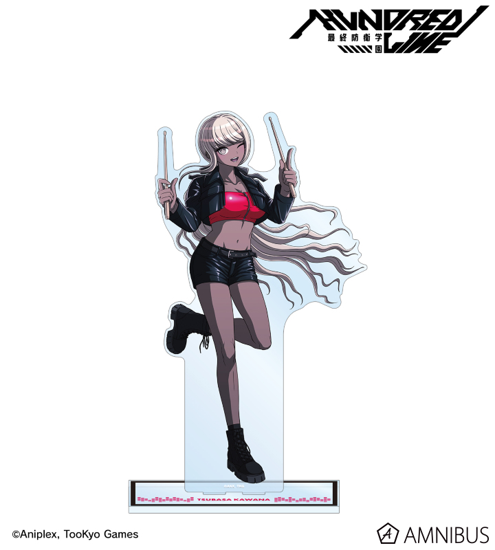 描き下ろし 川奈つばさ ロックバンドver. 特大アクリルスタンド