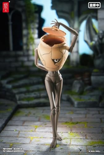 蝸の殻 Snail Shell RPG-09 瓶のモンスター 1/12スケール プラスチック製 可動フィギュア 塗装済み完成品