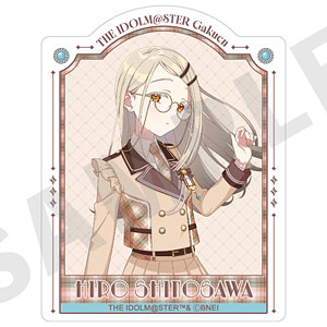 「学園アイドルマスター」 ステッカー めがね×ラテコーデver. (篠澤広)