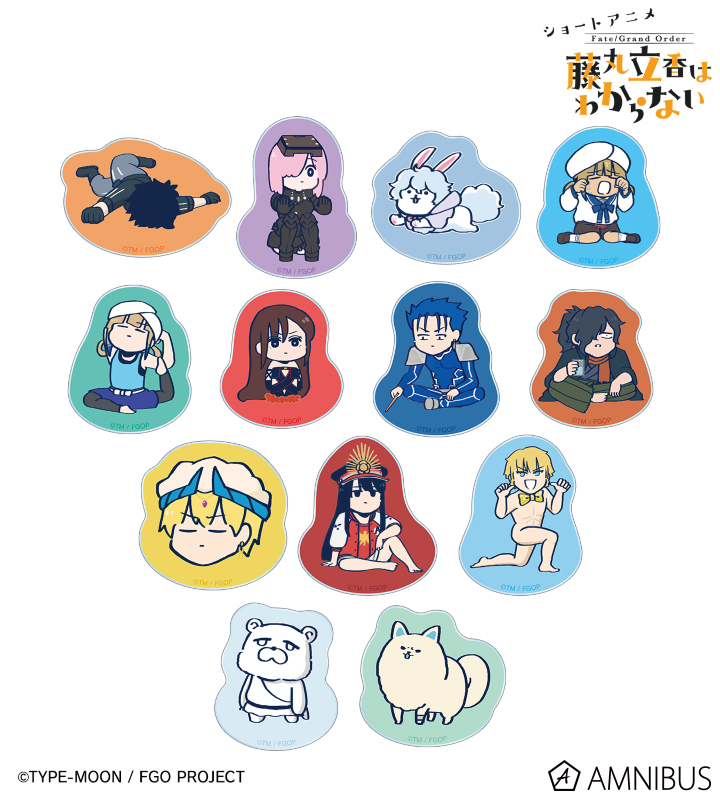 トレーディング場面写ゆらゆらアクリルマスコット