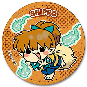 『犬夜叉』 レザーバッジ M-C(七宝)