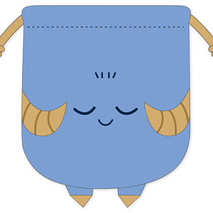 遊☆戯☆王デュエルモンスターズ モフモフ巾着 B：スケープ・ゴート