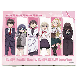 キャンバスボード「君のことが大大大大大好きな100人の彼女」02/集合デザイン(公式イラスト)