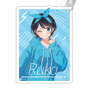 彼女、お借りします 描き下ろしアクリルキーホルダー 更科瑠夏 パーカーver.