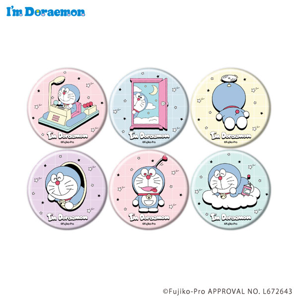 缶バッジ「I’m Doraemon」04/vol.04 6個入りBOX