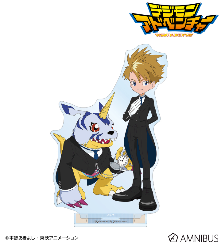 描き下ろし 石田ヤマト&ガブモン メイド&執事ver. BIGアクリルスタンド