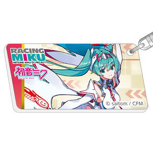 初音ミク レーシングVer.SPA 2025応援Ver. ナンバープレート風キーホルダー vol.2