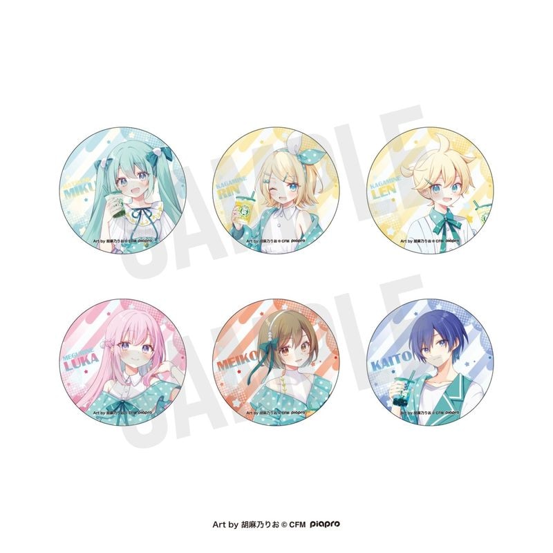 「7月中旬頃以降発送」初音ミク×Bull Pulu 缶バッジコレクション