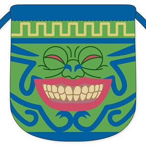 遊☆戯☆王デュエルモンスターズ モフモフ巾着 C：強欲な壺