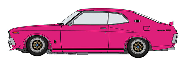 1/24 ニッサン ローレル HT 2000SGX (KHC130) 前期型 (1972) “カスタムバージョン” プラモデル