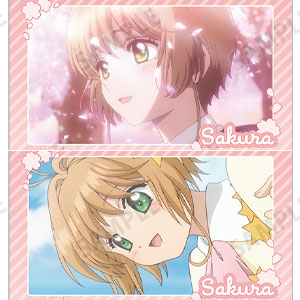 カードキャプターさくら クリアカード編 木之本桜 場面写イラストカード4枚セット