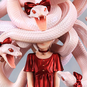 メデューサガール クリムゾンバイパー Illustrated by よしおか 完成品フィギュア