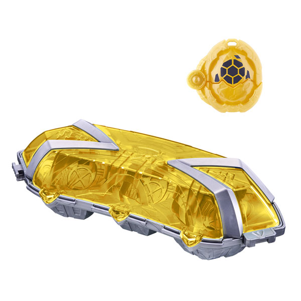 仮面ライダーマイス DXライダーエグズ収納ケース イエローver.