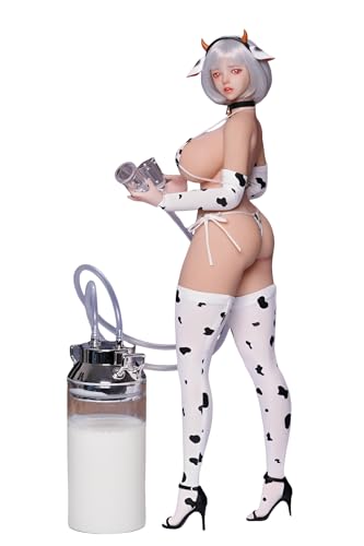 AIEK 1/6 フィギュア用 超柔軟性シームレス 乳牛の少女 Nana 素体 猟奇素体 乳房魔改 ボディメイク+2穴ディテール 植毛版陰毛 水着セット 付属品付き