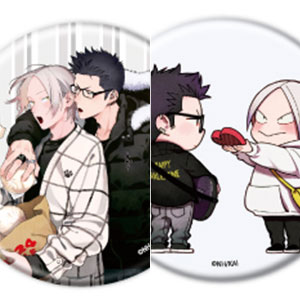 缶バッジ「オオカミくんは襲われたい」01/公式&描き下ろしイラスト 6個入りBOX