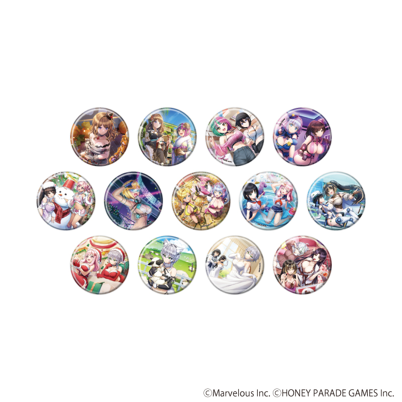 ドルフィンウェーブ_缶バッジ06/セット(2) コンプリートセット(全13種)(公式イラスト)【コンプリートセット/13個入り】