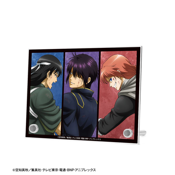 銀魂 描き下ろし 桂小太郎&高杉晋助&神威 戦う背中ver. 第2弾 A6アクリルパネル