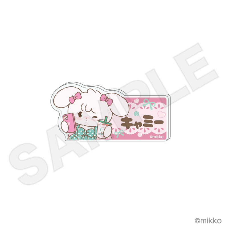 「1月上旬頃以降発送」Lil ala mode×Bull Pulu ネームバッジ（キャミー）