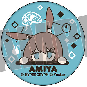 アークナイツ らばぴーく！ ラバー缶バッジ アーミヤ