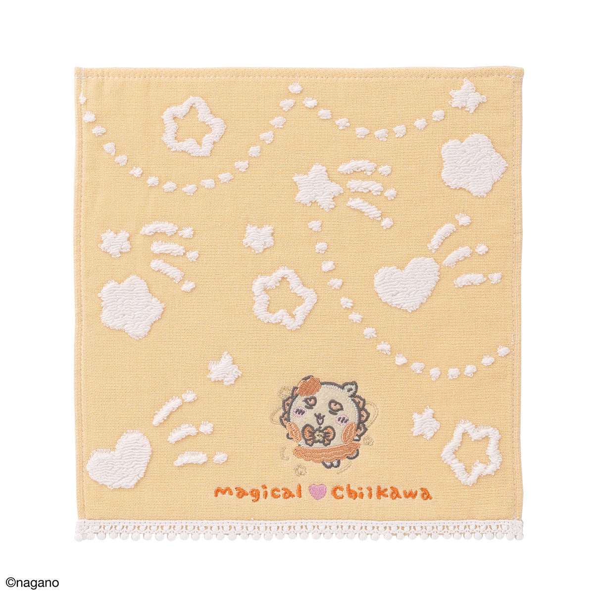 ちいかわ まじかるちいかわ タオルハンカチ（変身だ・オレンジ）