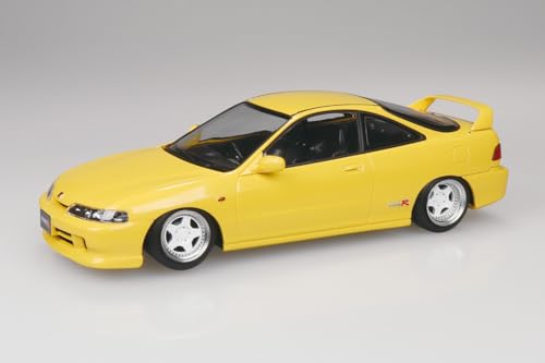 青島文化教材社(AOSHIMA) 楽プラ スナップキット No. 22CU-SY ホンダ DC2 インテグラ タイプR カスタムホイール(サンライトイエロー) 1/32スケール プラモデル
