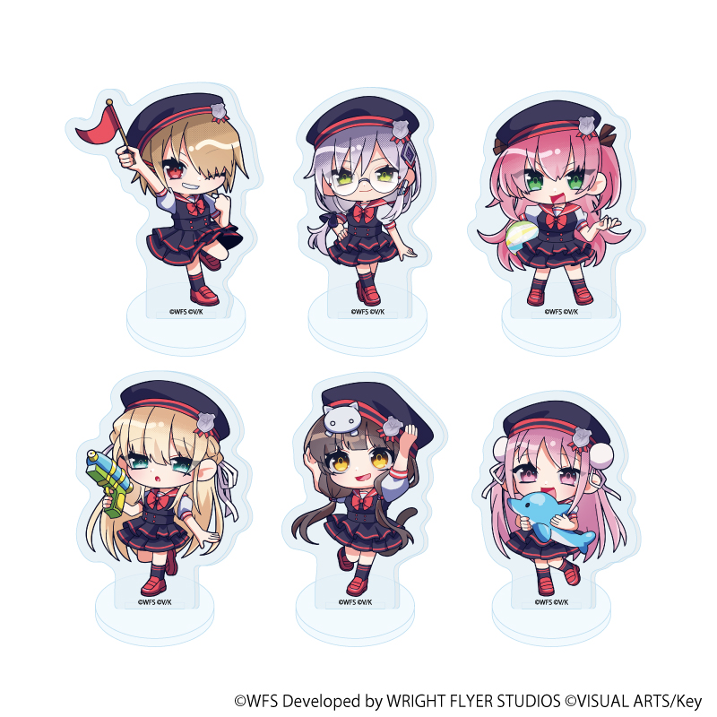 ヘブンバーンズレッド_アクリルぷちスタンド31/コンプリートセット(全6種) 第31A部隊(ミニキャライラスト)【コンプリートセット/6個入り】