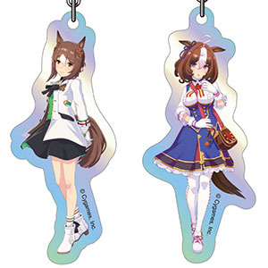 オーロラアクリルキーホルダー ウマ娘 プリティーダービー F 10個入りBOX