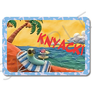 「ニャッキ！」 クリアカードステッカー デザインD