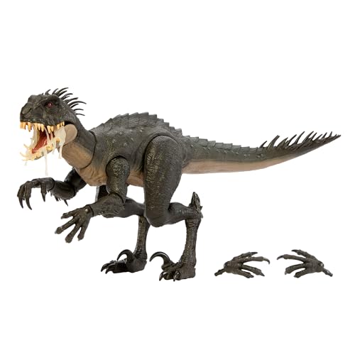 マテル ジュラシックワールド(JURASSIC WORLD) ハモンド・コレクション スコーピオス・レックス 可動フィギュア 全長:約43cm 交換パーツ付き コレクター向け 8歳から グリーン JKG97