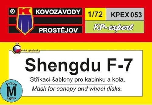KPモデル 1/72 成都 F-7 塗装マスクシール (KPモデル用) プラモデル用マスキングシール KPMEX053 (飛行機)