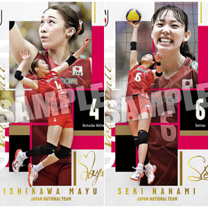 JAPAN NATIONAL VOLLEYBALL TEAM-女子日本代表ver.- ツインウエハース 2026 20個入りBOX (食玩)