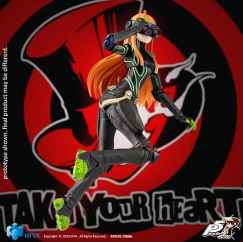 [AC]HIYA EBP0226 1/12スケール『ペルソナ5』オラクル アクションフィギュア 可動 アクションフィギュア ヘット 素体 衣装 アクセサリー フルセット