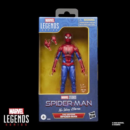 ハズブロ（Hasbro）MARVEL マーベルレジェンド・シリーズ スパイダーマン:ノー・ウェイ・ホーム アメイジング・スパイダーマン コレクター向け 6インチサイズ アクションフィギュア G2054 正規品