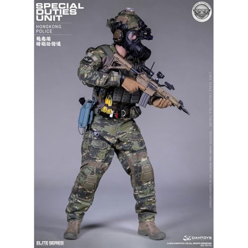 HiPlay DAMTOYS 1/6 HK SDU 香港警察 特殊任務連 フライング・タイガース NO.78113 可動フィギュア 塗装済み 完成品