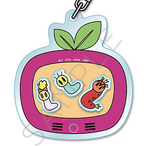 「ニャッキ！」 シャカシャカアクリルキーホルダー デザインC