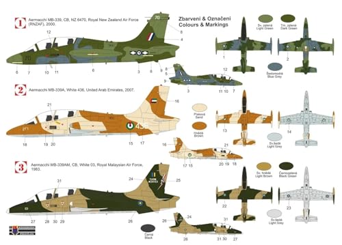KPモデル 1/72 アエルマッキ MB-339 インターナショナル プラモデル KPM0525 (航空機)