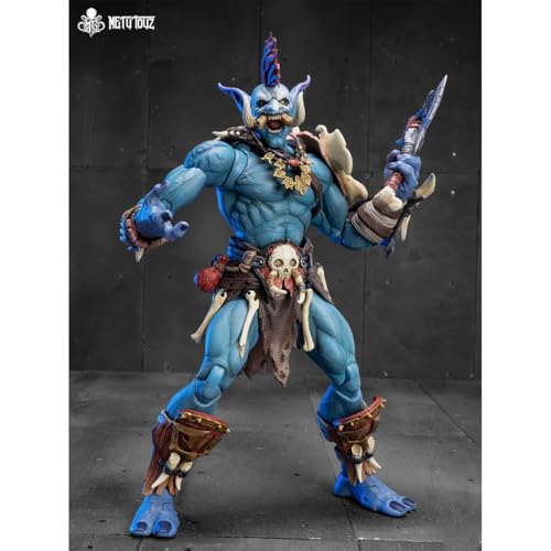 HiPlay Metytoyz 冒険者ワールド 部族の追撃者 トロールハンター 森金 可動フィギュア 塗装済み 完成品