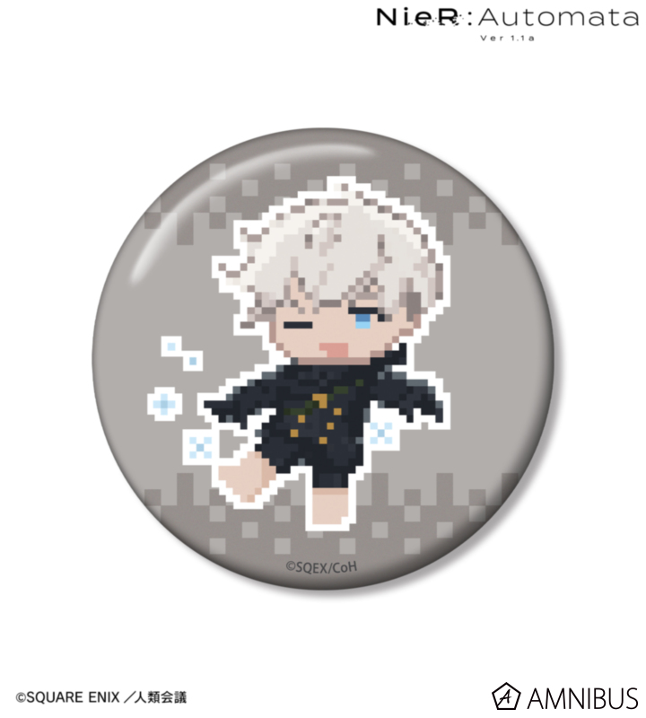 9S DOT DOT 100mm缶バッジ ver.B
