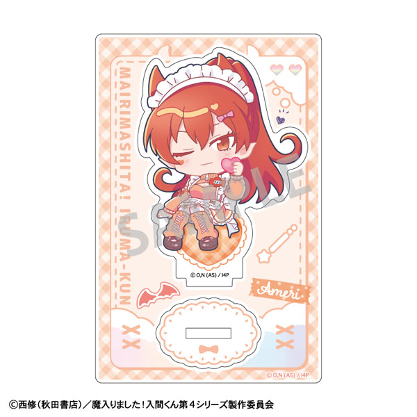 魔入りました!入間くん ミニアクリルスタンド アザゼル・アメリ ジャージメイド 描き起こし