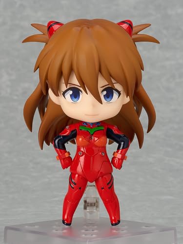 ねんどろいど ヱヴァンゲリヲン新劇場版 破 式波 アスカ ラングレー プラグスーツVer. ノンスケール プラスチック製 塗装済み可動フィギュア