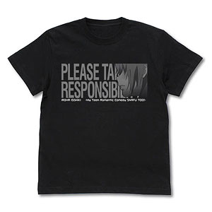 やはり俺の青春ラブコメはまちがっている。続 いろはの責任、とってくださいね Tシャツ/BLACK-L