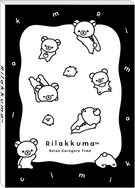 MH31502 リラックマ BASIC RILAKKUMA MONOCHROME メモパッド