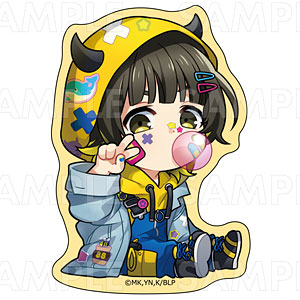 TVアニメ『ブルーロック』でびデコパーカー ちびキャラver. ダイカットステッカー 蜂楽廻