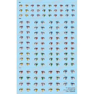 フレームアームズ・ガール 瞳デカール28 スティレット Swimsuit Ver.用