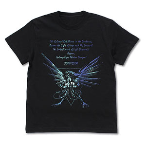 遊☆戯☆王ZEXAL 銀河眼の光子竜(ギャラクシーアイズ・フォトン・ドラゴン) Tシャツ/BLACK-M