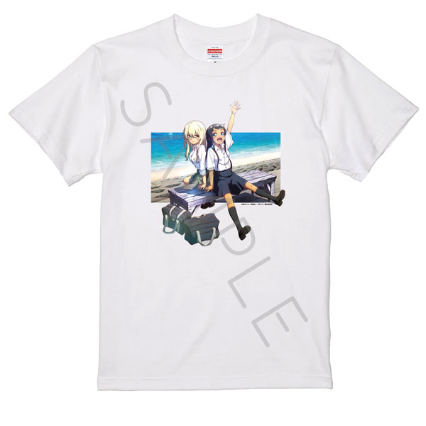TVアニメ『沖縄で好きになった子が方言すぎてツラすぎる』 Tシャツ デザインB ホワイト Lサイズ