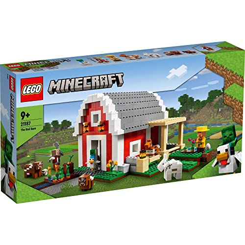 レゴ(LEGO) マインクラフト 赤い馬小屋 21187 おもちゃ ブロック プレゼント テレビゲーム 家 おうち 男の子 女の子 9歳以上