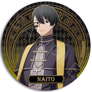 TVアニメ「桃源暗鬼」第4弾 レザーバッジ (丸形) CB (無陀野無人)