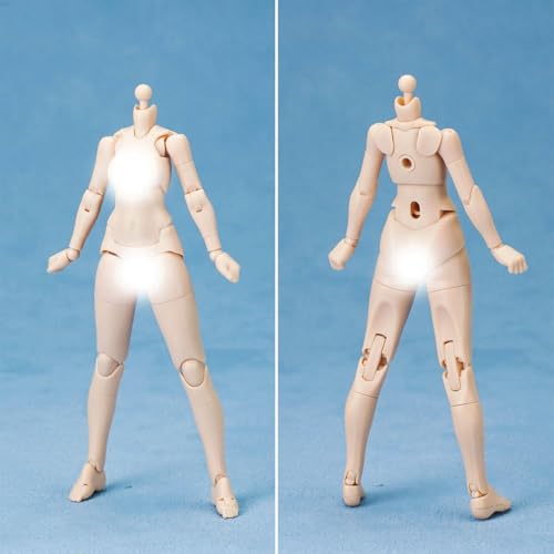 HiPlay D-house 1/12 ガンナー機娘 素体パーツセット 普通肌 色分け済みプラモデル 組み立てキット